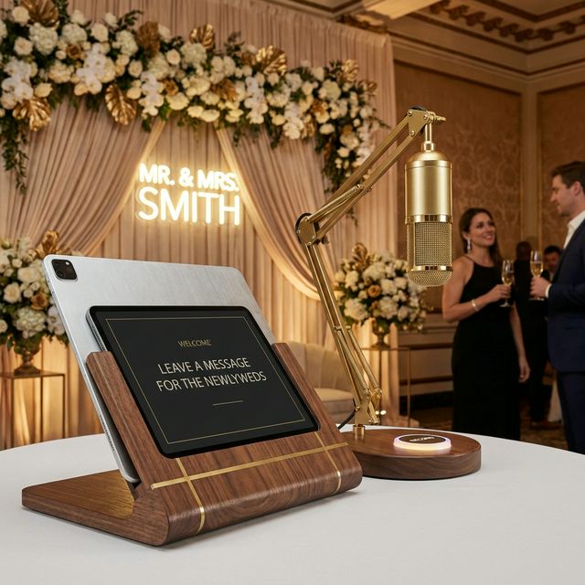Modern Audio Guest Book